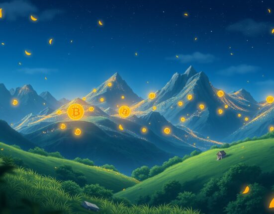 Bitcoin price decline analysis showing market volatility and trading patterns