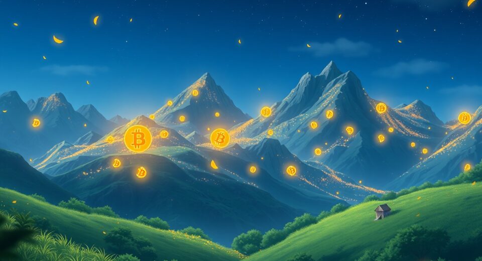 Bitcoin price decline analysis showing market volatility and trading patterns