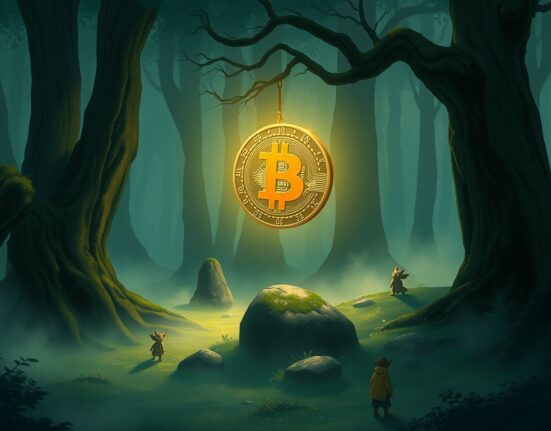 Bitcoin price volatility analysis showing market descent below key $76,000 level