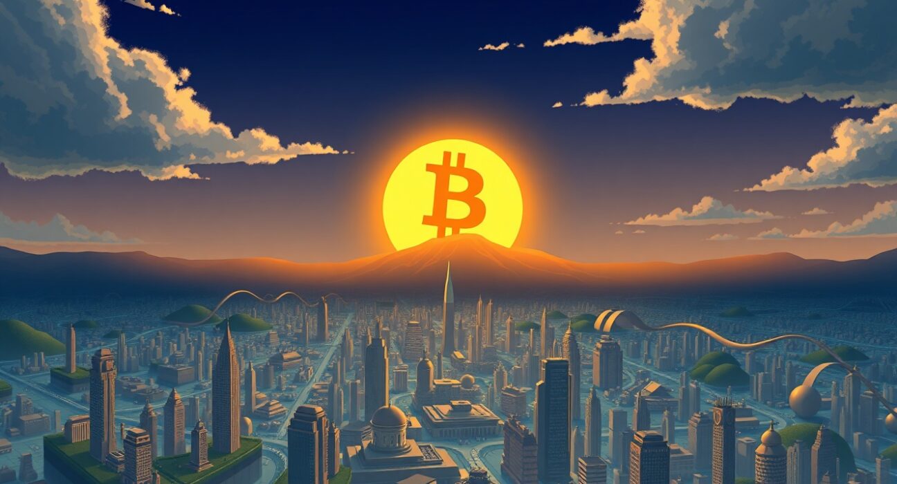 Ric Edelman's Bitcoin price prediction visualizes a $500K future for BTC by 2030.