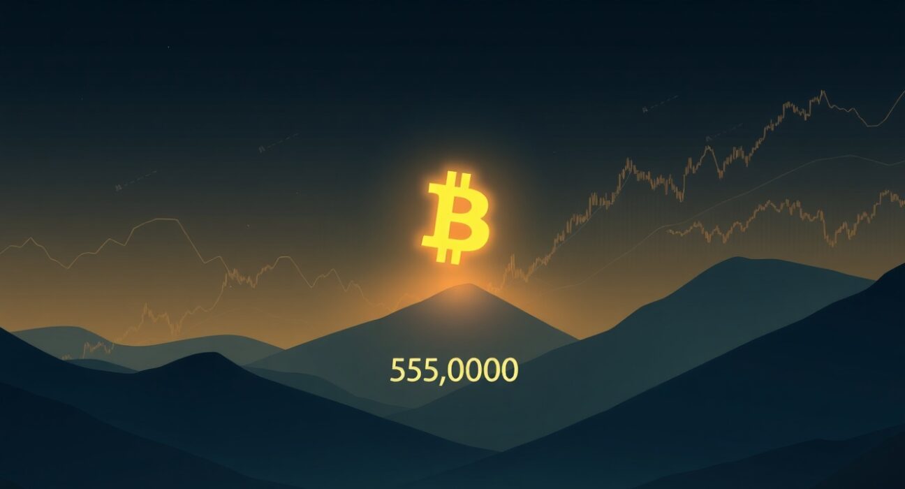 Analyst's Bitcoin price prediction showing a potential drop to $50,000 without a new market catalyst.