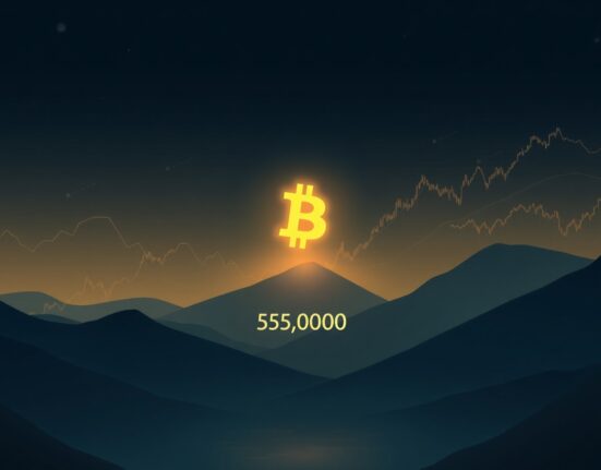 Analyst's Bitcoin price prediction showing a potential drop to $50,000 without a new market catalyst.