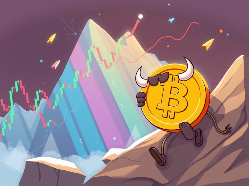 Bitcoin price prediction showing bullish momentum breaking through key resistance levels