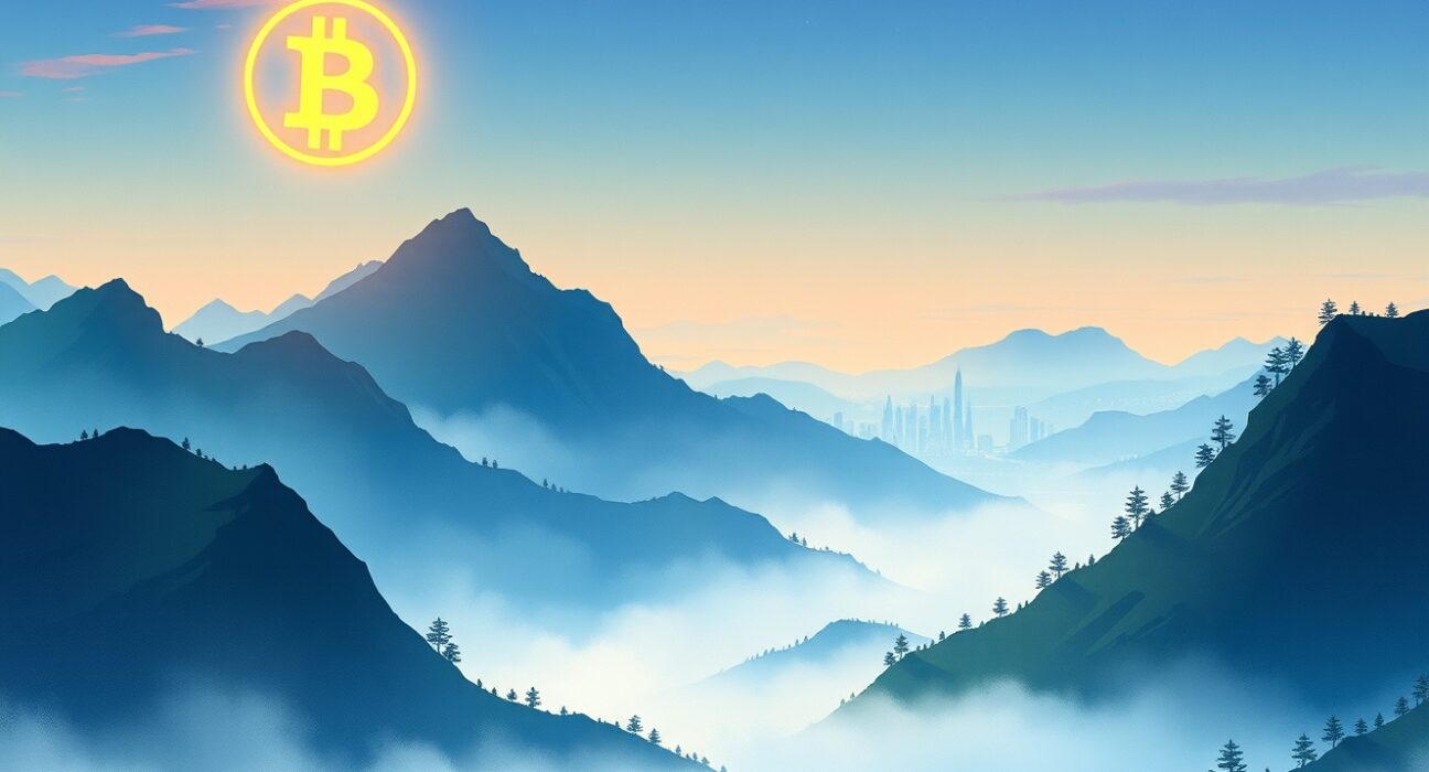 Bitcoin price prediction analysis showing potential future value trajectories in cryptocurrency market