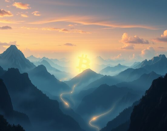 Bitcoin price analysis showing critical support levels and potential market correction scenarios for 2025