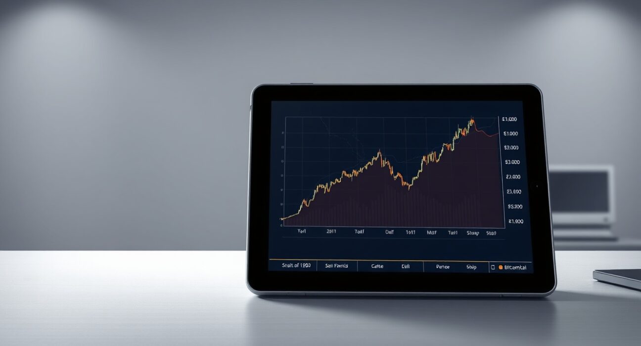Bitcoin price chart rises amid geopolitical tension over the Strait of Hormuz crisis.
