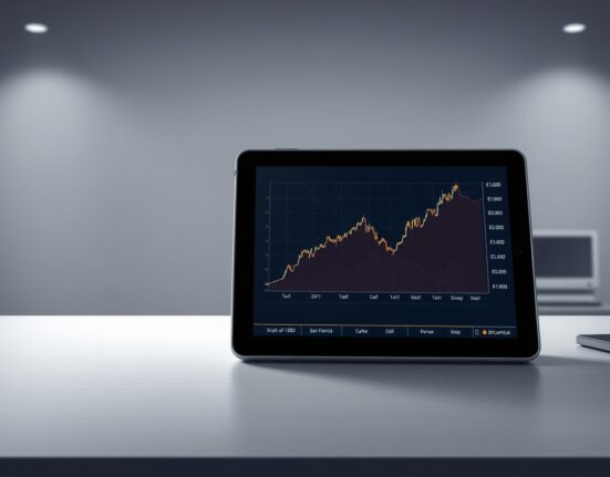 Bitcoin price chart rises amid geopolitical tension over the Strait of Hormuz crisis.