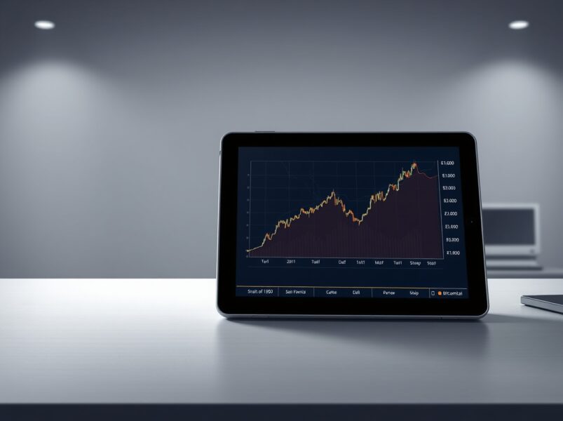 Bitcoin price chart rises amid geopolitical tension over the Strait of Hormuz crisis.