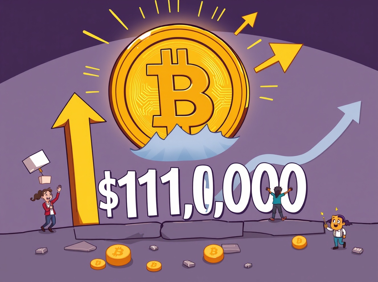 Bitcoin Price Surges: What’s Next After Breaking $111,000?