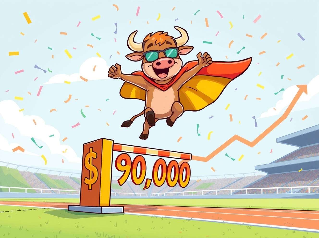 Bitcoin Price Soars: A Triumphant Surge Past $90,000