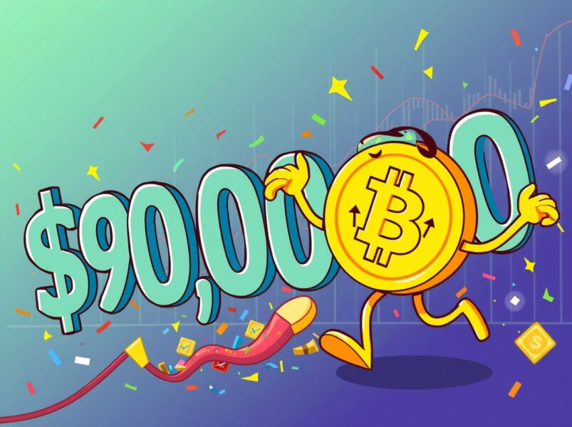 Historic Surge: BTC Price Shatters the $90,000 Barrier