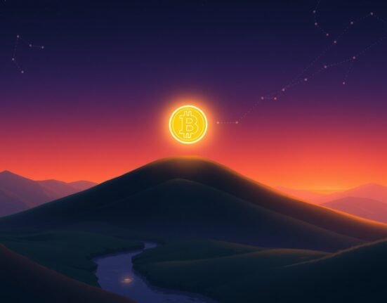 Bitcoin achieves a major price milestone above $90,000, symbolizing market growth.