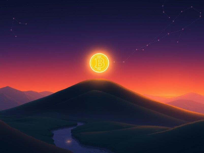 Bitcoin achieves a major price milestone above $90,000, symbolizing market growth.