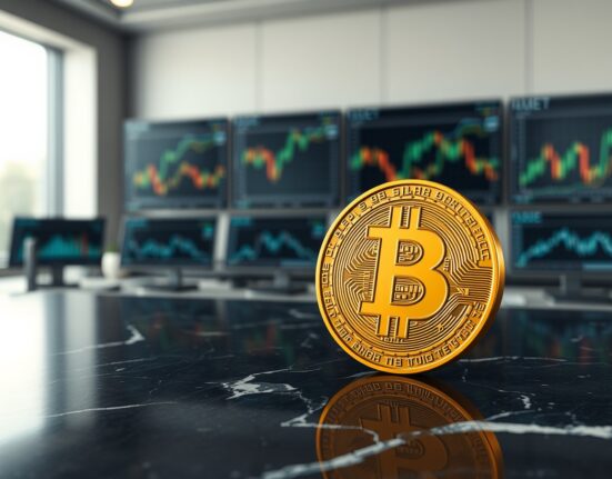 Bitcoin symbol representing Tiger Research's $143,000 price target analysis for 2026.