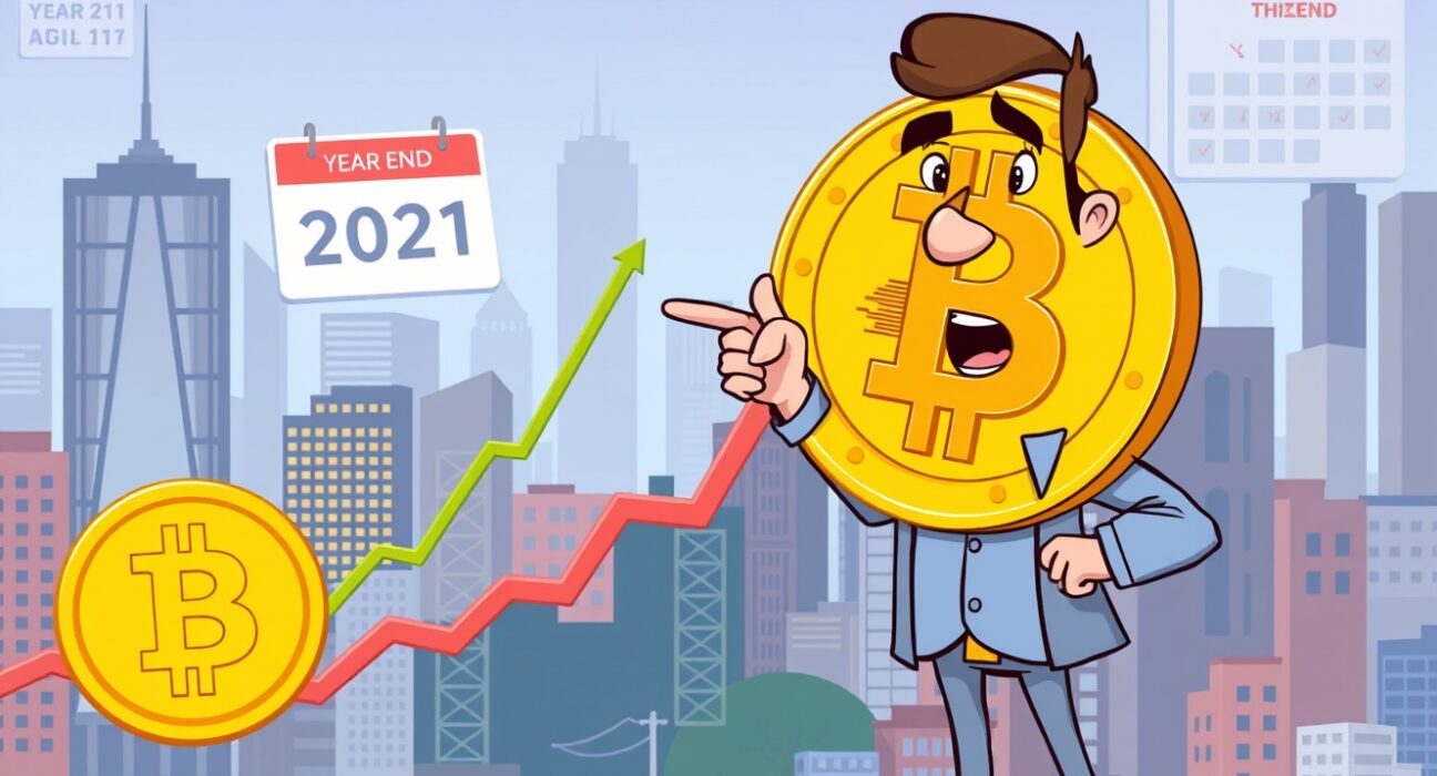 A financial expert confidently reiterates his Bitcoin price target, signaling future growth and buying opportunities.