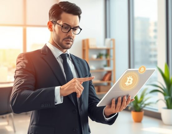 Financial analyst examining Bitcoin investment risks in Strategy's cryptocurrency acquisition.