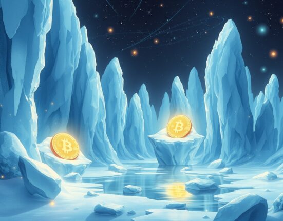 Bitcoin quantum resistance concept showing digital coins protected from quantum computing threats