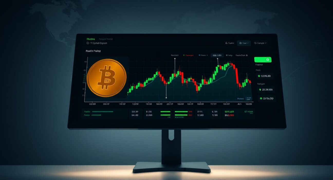 Bitcoin price chart as a financial barometer during global market closures and geopolitical events.