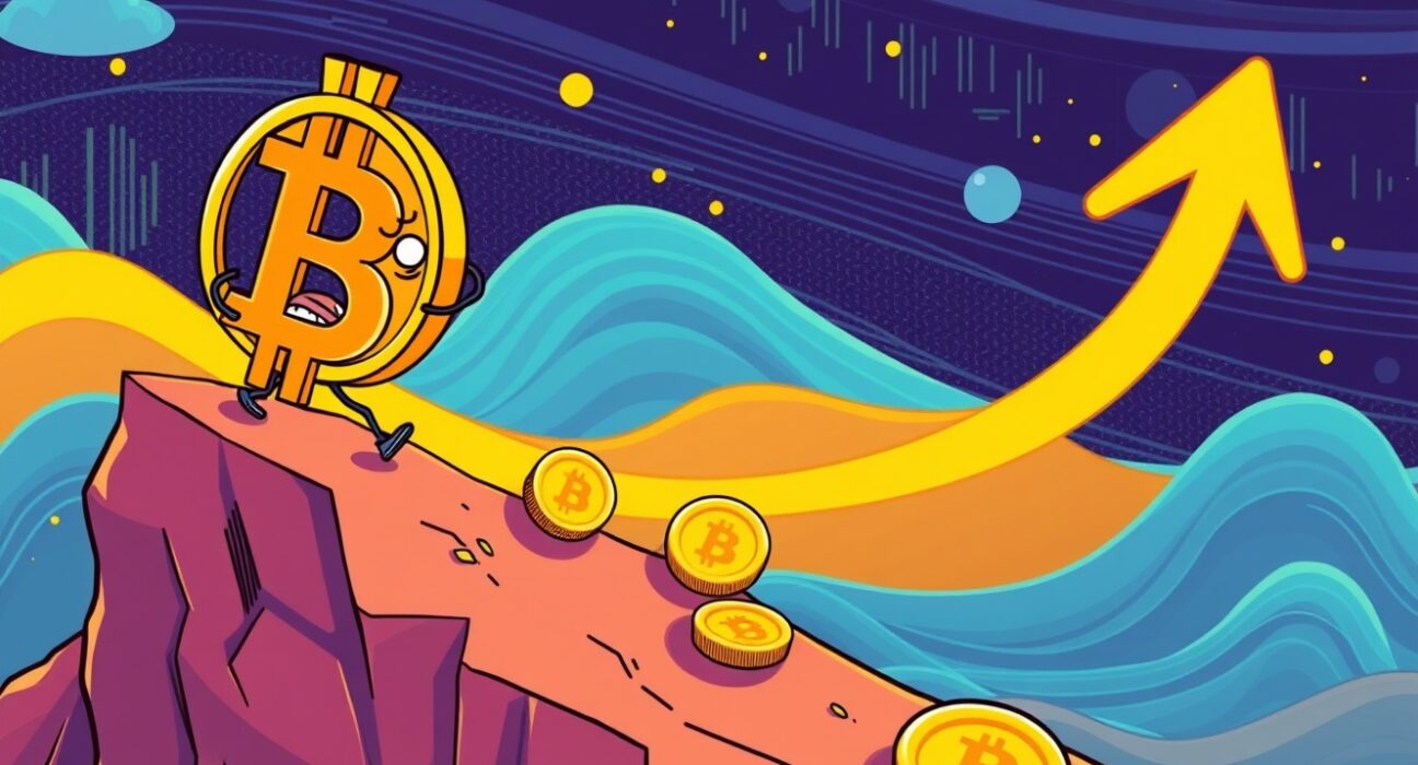 Bitcoin Realized Cap showing slowing growth momentum with concerned cryptocurrency investors