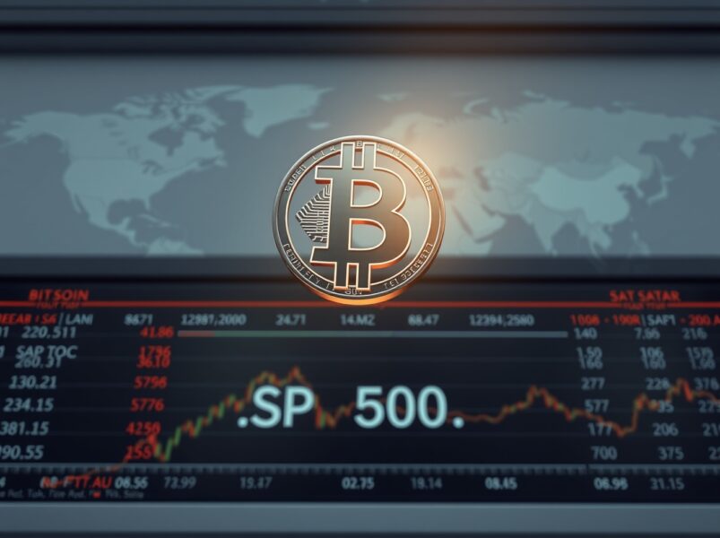 Bitcoin’s Potential Rebound: Analyzing the 6-Month Underperformance Against S&P 500