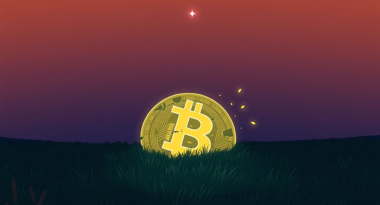 Conceptual representation of historic Bitcoin network realized losses and market capitulation.