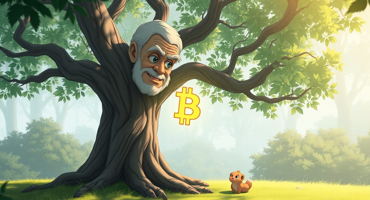 Bitcoin retirement plan debate with volatility comparison to traditional tech stocks like NVIDIA