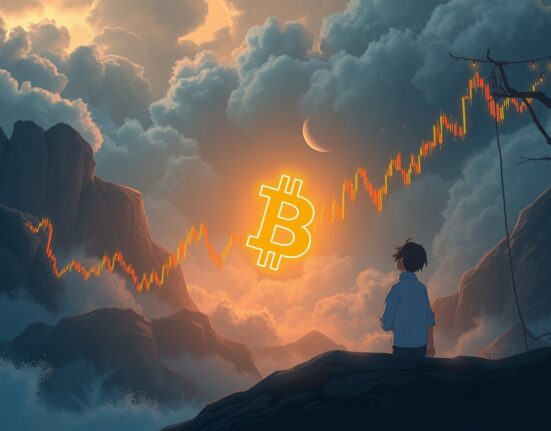 Bitcoin's risk-adjusted returns analysis showing negative Sharpe Ratio patterns similar to previous bear markets