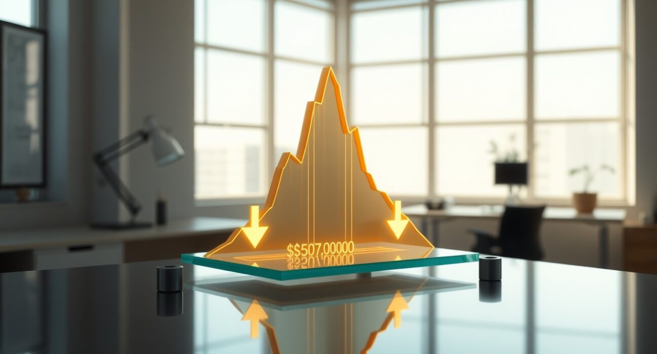 Bitcoin price chart analysis showing $70K resistance and selling pressure visualization for cryptocurrency market insights