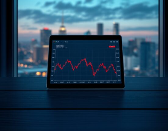 Bitcoin selling pressure analysis showing retail investor market activity on digital charts