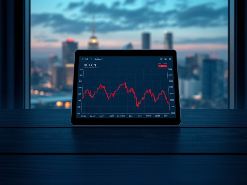 Bitcoin selling pressure analysis showing retail investor market activity on digital charts