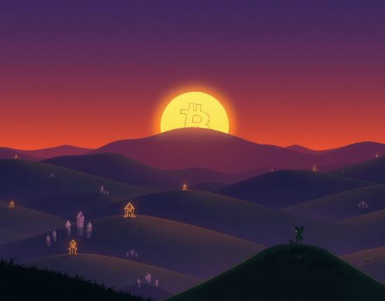 Bitcoin achieves a significant price milestone above $65,000, symbolizing market growth.