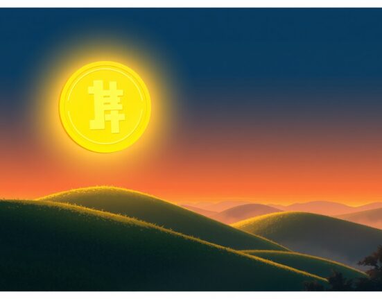 Bitcoin price surges above $66,000, symbolizing a significant market rally.