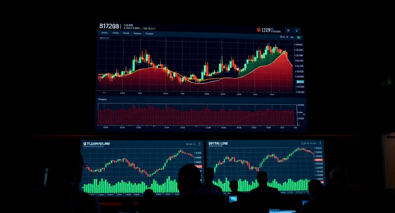 Bitcoin spot CVD chart showing volume heatmap and cumulative volume delta on Aug. 18