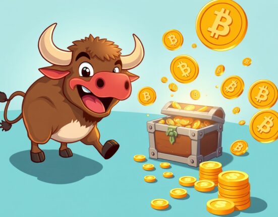 Bitcoin spot ETFs showing positive momentum as bull delivers coins to growing investment chest