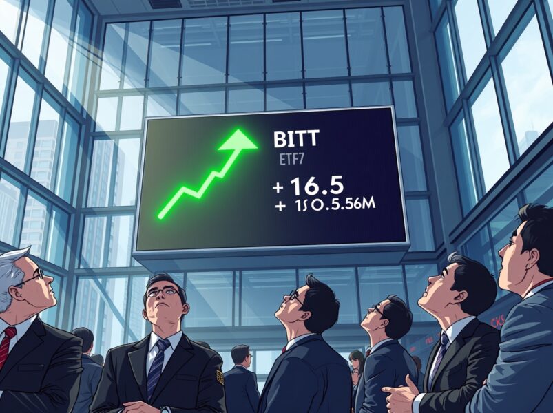 Bitcoin spot ETFs surge with eighth consecutive day of $223 million net inflows — BlackRock leads the charge
