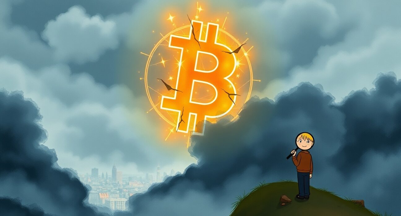 Bloomberg analyst Mike McGlone's warning about Bitcoin facing a critical 2025 stress test amid economic uncertainty.