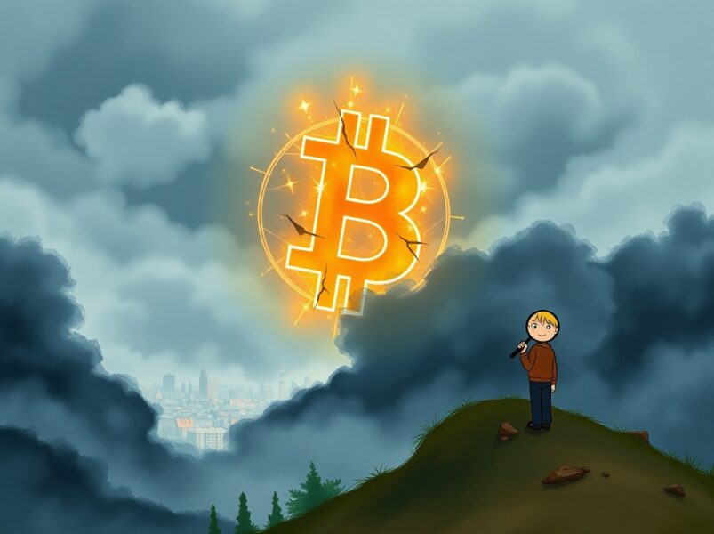 Bloomberg analyst Mike McGlone's warning about Bitcoin facing a critical 2025 stress test amid economic uncertainty.