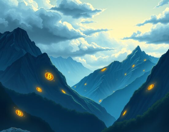 Bitcoin support levels analysis showing potential price movement to $75K