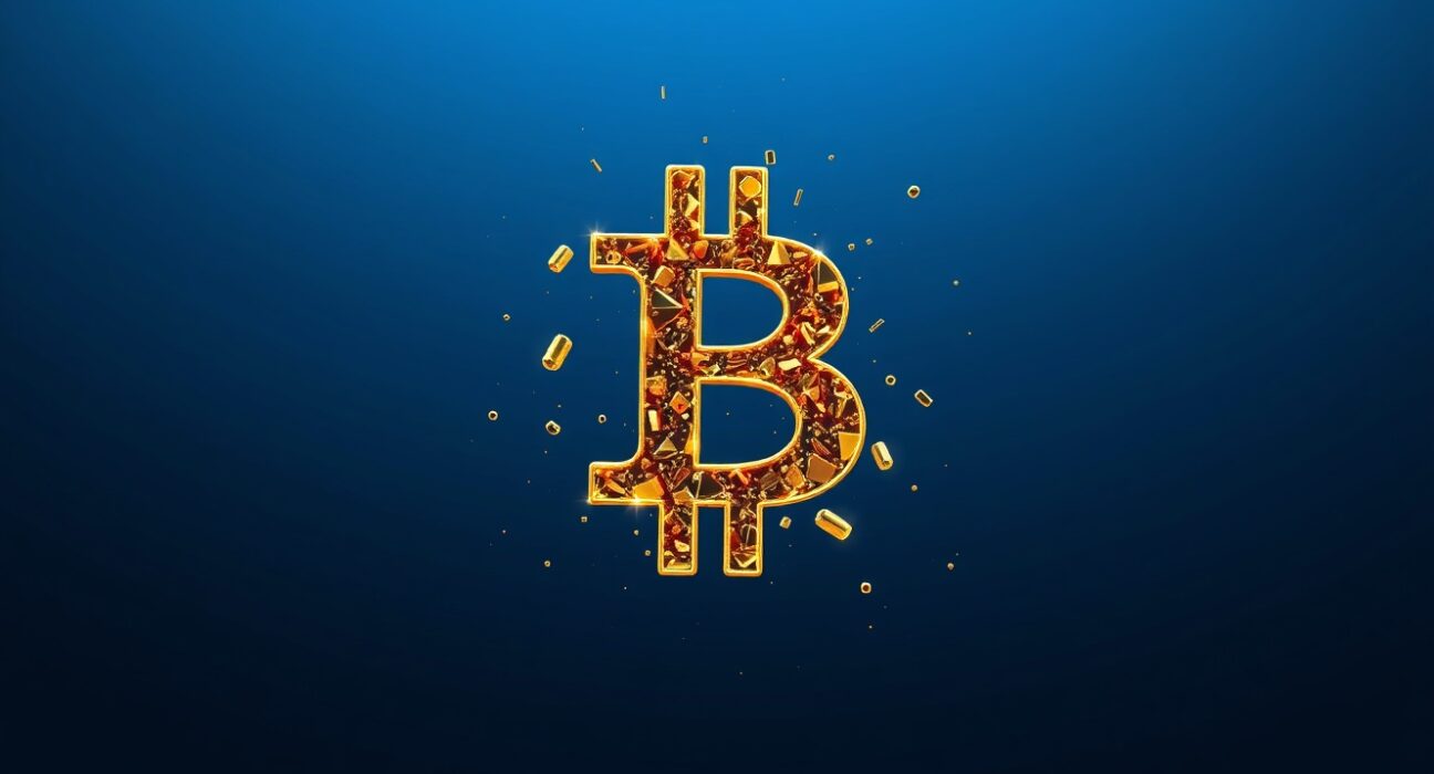 Bitcoin symbol representing its surge above the $68,000 price level in recent market trading.