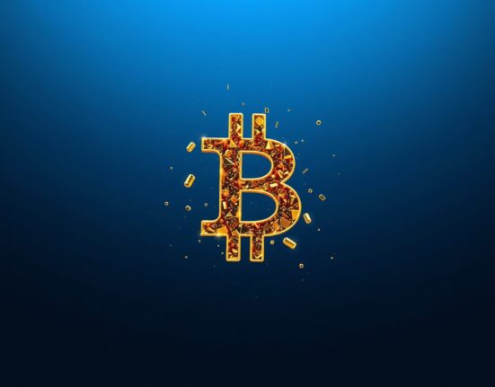 Bitcoin symbol representing its surge above the $68,000 price level in recent market trading.