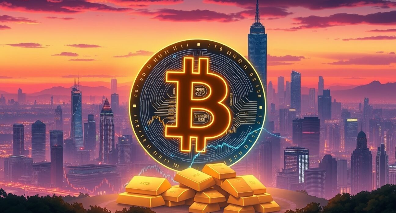 Bitcoin correlation with tech stocks versus gold explained through Grayscale's 2025 market analysis