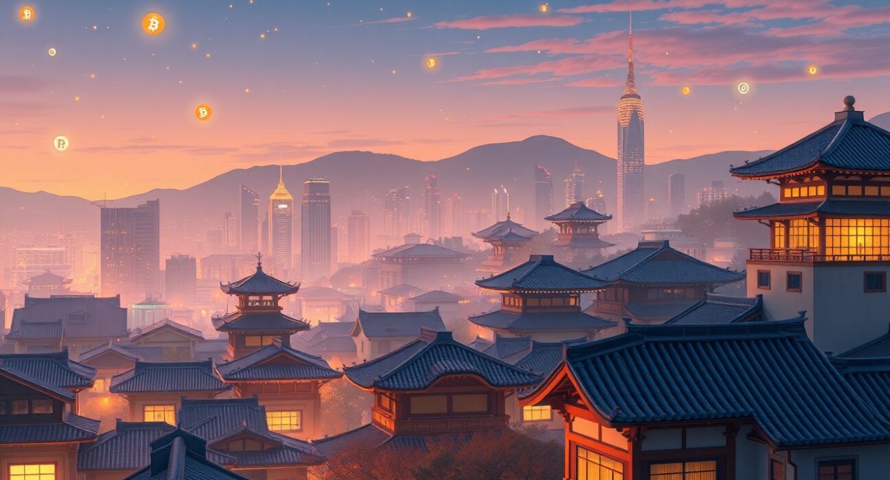 Bitcoin trading volume decline in South Korean cryptocurrency markets with XRP and USDT surpassing BTC