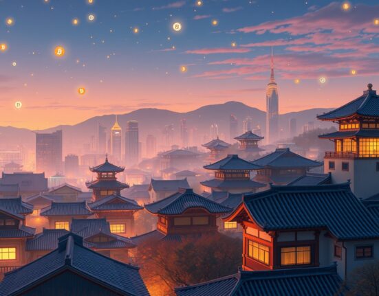 Bitcoin trading volume decline in South Korean cryptocurrency markets with XRP and USDT surpassing BTC