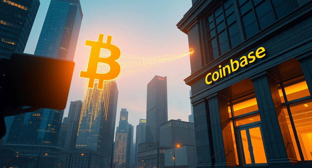 Massive Bitcoin transfer of 3,802 BTC from an unknown wallet to Coinbase Institutional, highlighting a major cryptocurrency transaction in 2025.