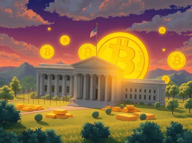 Bitcoin Treasury Purchase: Republican Lawmakers Boldly Push for Historic US Gold Reserve Diversification