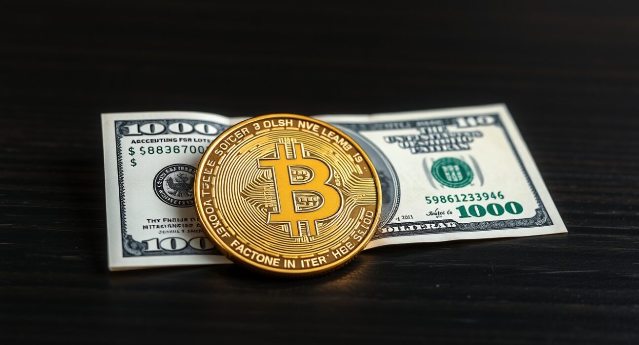 Bitcoin and US dollar relationship analysis showing financial interdependence