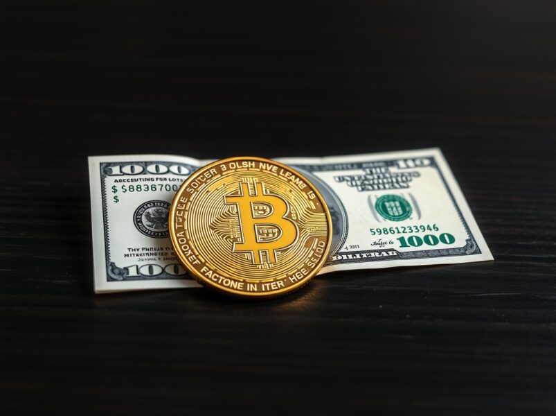 Bitcoin and US dollar relationship analysis showing financial interdependence