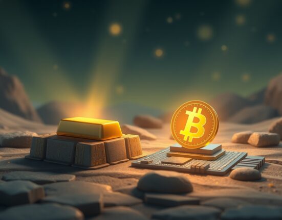 Historical comparison showing gold volatility versus Bitcoin store of value debate