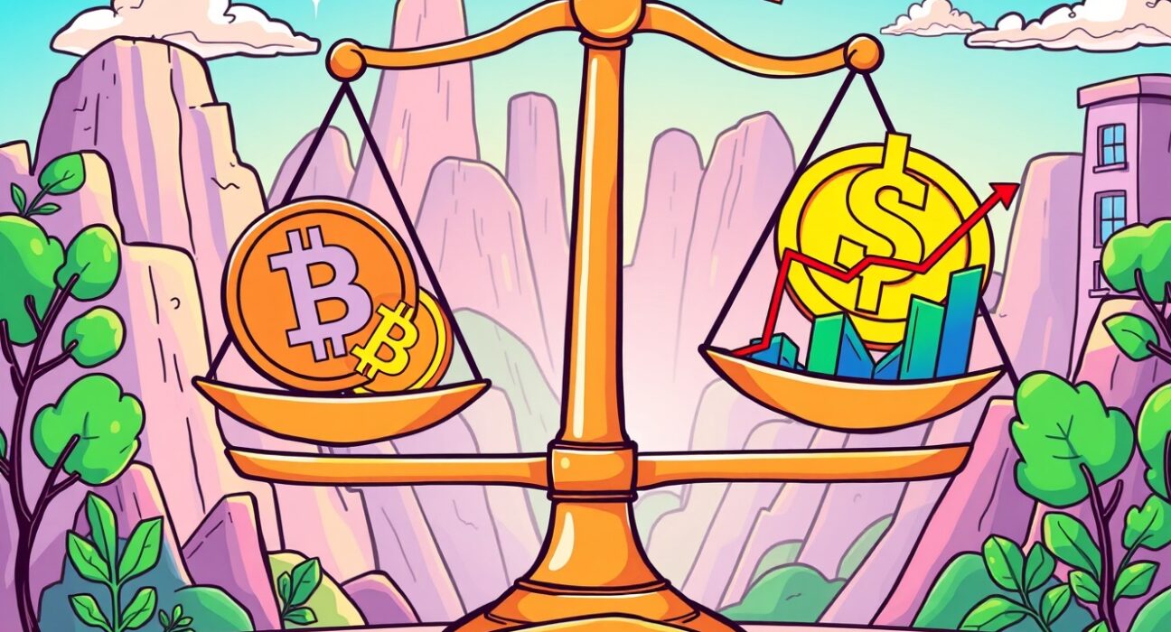 Bitcoin volatility balancing with traditional markets as digital asset matures into mainstream investment