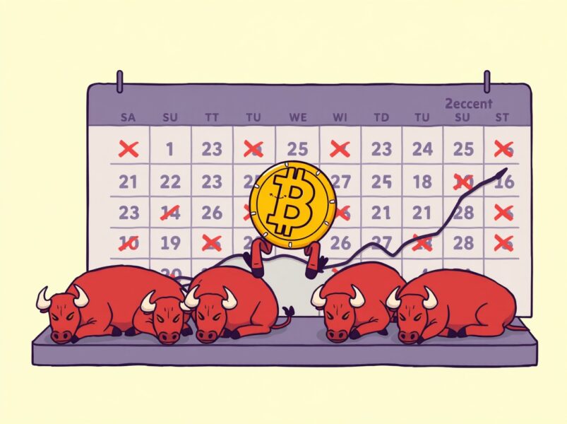 Bitcoin Volatility Collapse Crushes Year-End Rally Hopes